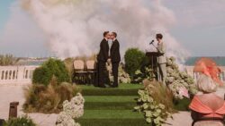 Scott Mills and Sam Vaughan's wedding