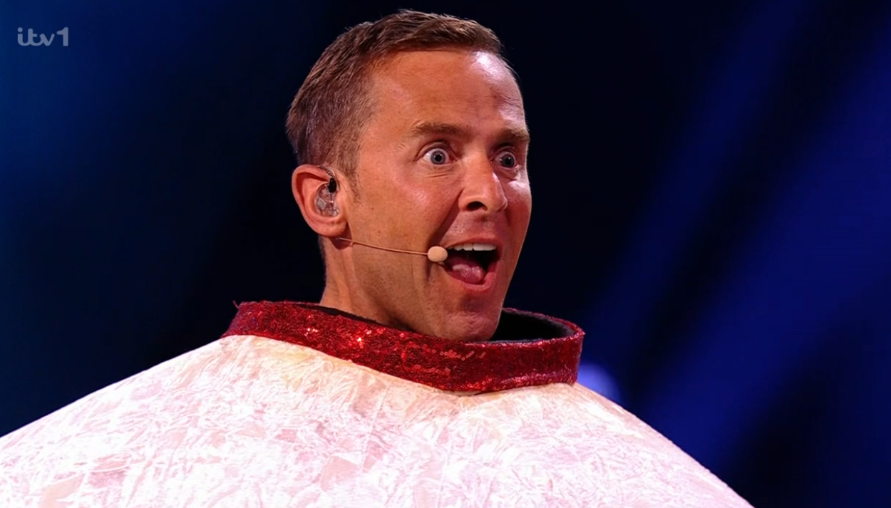 Scott Mills shocks viewers as he’s unmasked on The Masked Singer Christmas special